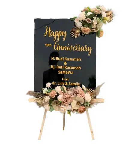 Papan Bunga Akrilik Bitingan